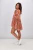 Peacock Feather Marika Top Floral sold by Shine On