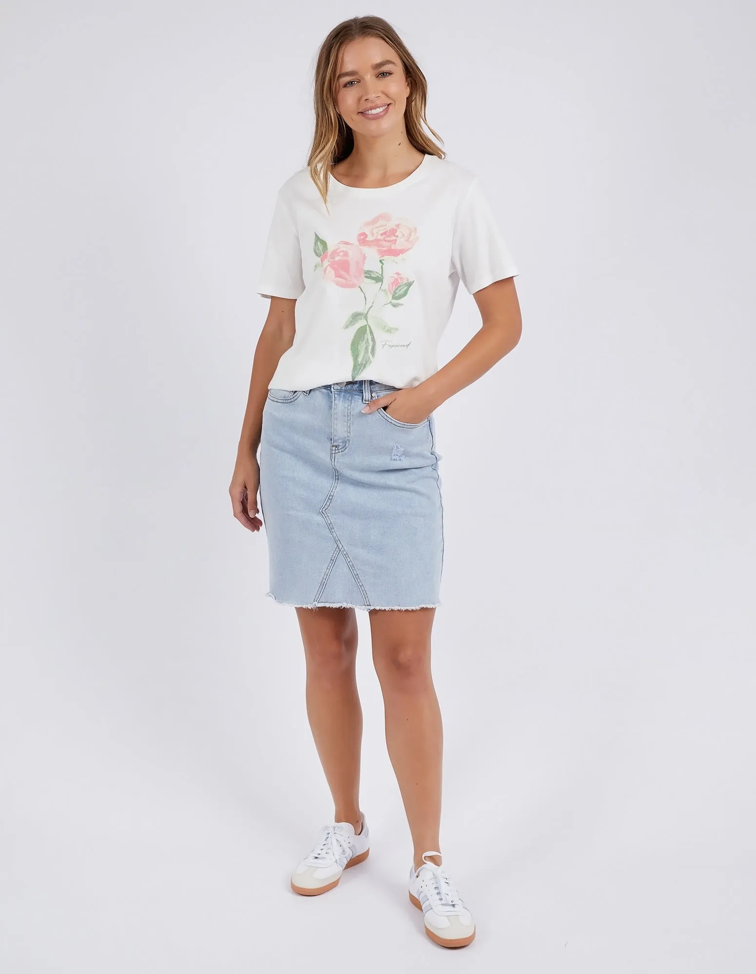 Foxwood Bloom Tee Vintage White sold by Shine On product image thumbnail 4