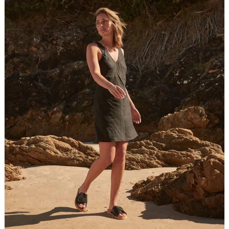 EOS Dede Slide Black sold by Shine On