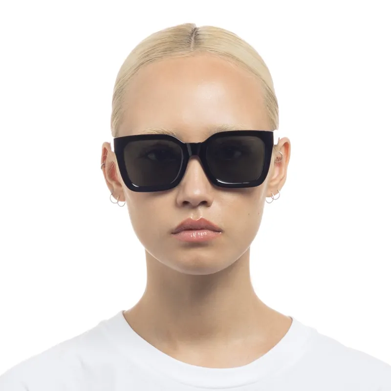 Aire Abstraction Sunglasses Black sold by Shine On