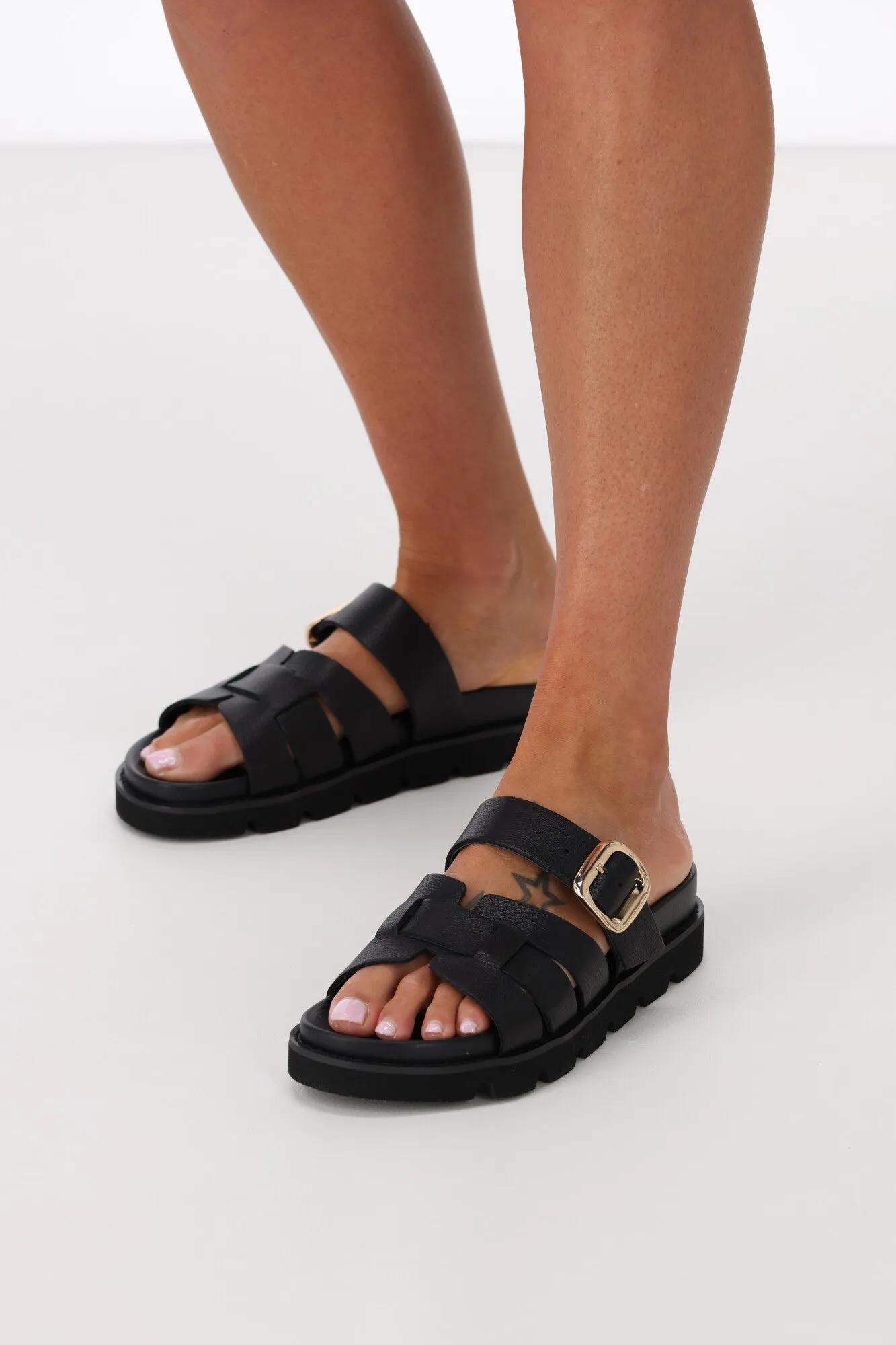 Mollini Cazali Slide Black sold by Shine On product image thumbnail 5