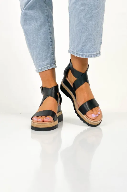 Django & Juliette Becker Black Black Sole sold by Shine On