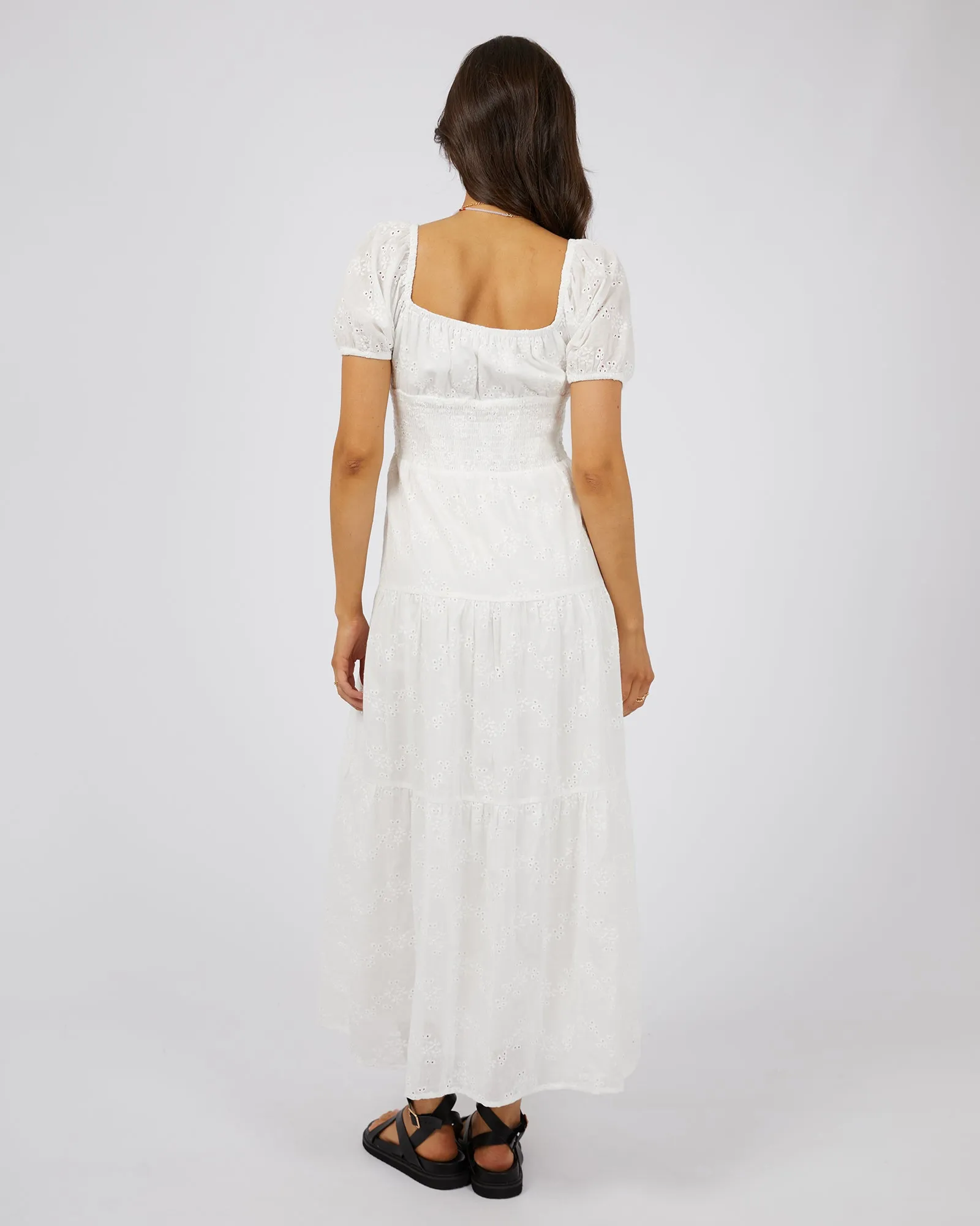 All About Eve Sutton Broderie Maxi Dress Vintage White sold by Shine On product image thumbnail 5