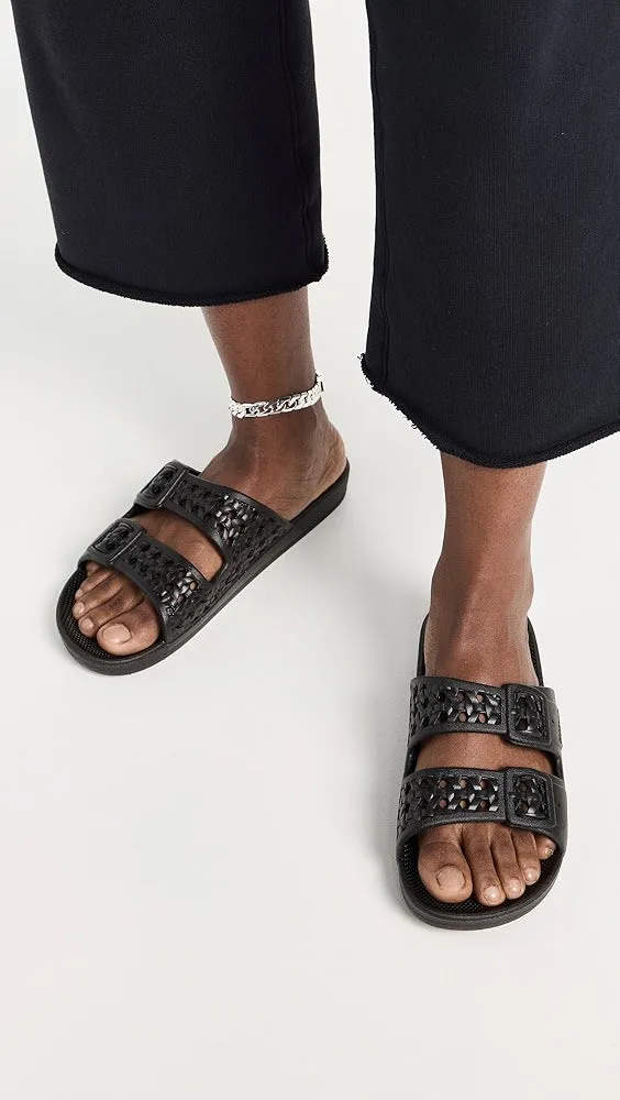 Freedom Moses Paz Slides Black sold by Shine On product image thumbnail 2