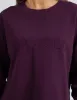 Foxwood Simplified Crew Plum sold by Shine On