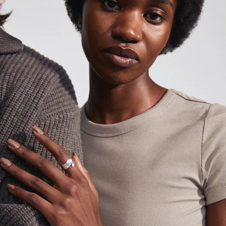 Pilgrim Elissa Recycled Ring Silver Plated sold by Shine On product image thumbnail 2