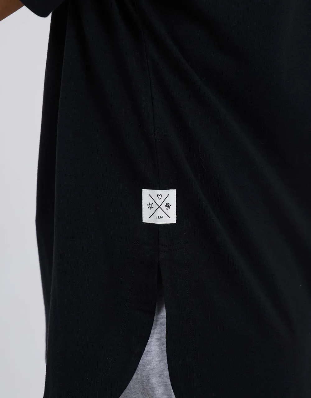 Elm Society Ss Tee Black sold by Shine On product image thumbnail 3