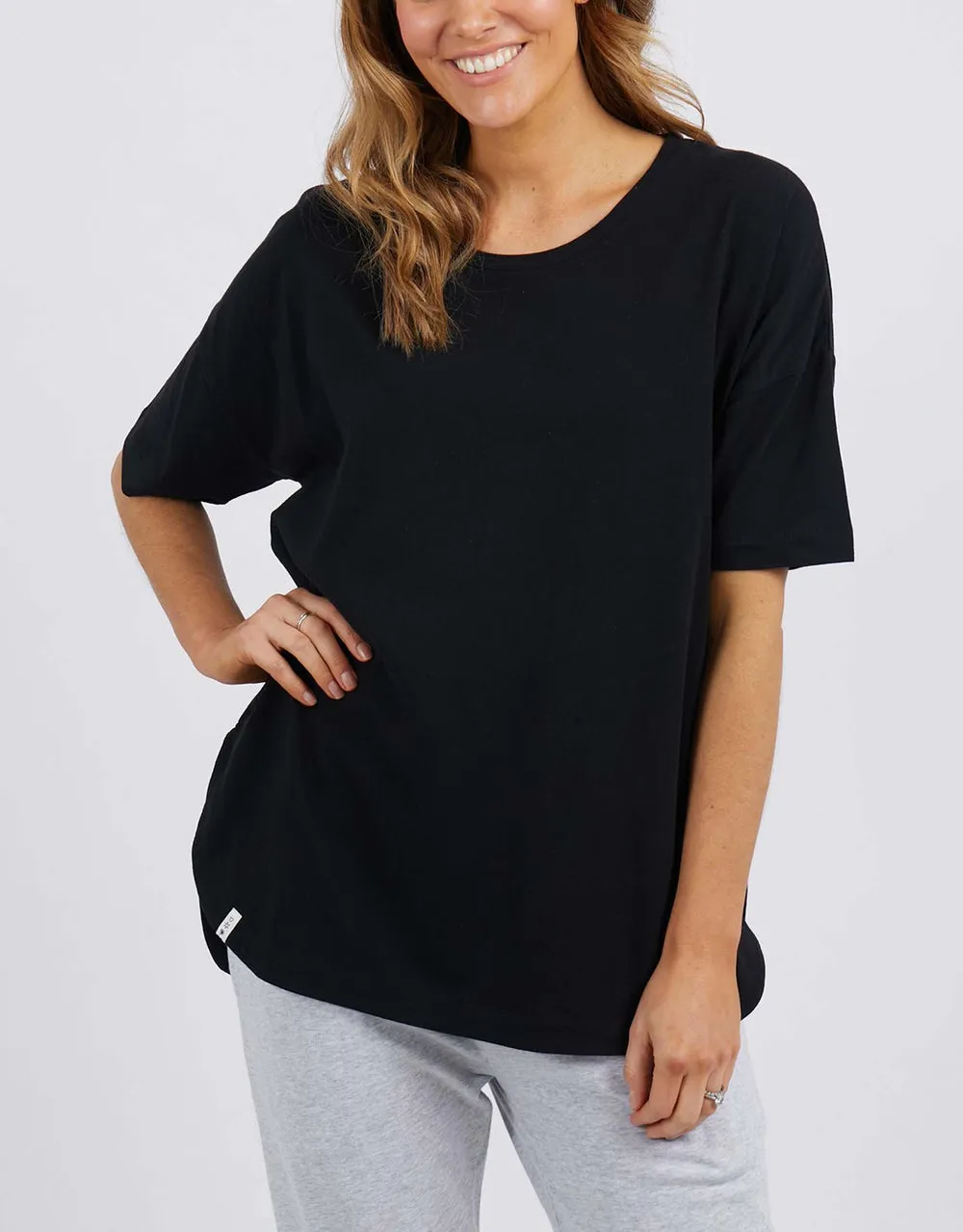 Elm Society Ss Tee Black sold by Shine On product image thumbnail 2