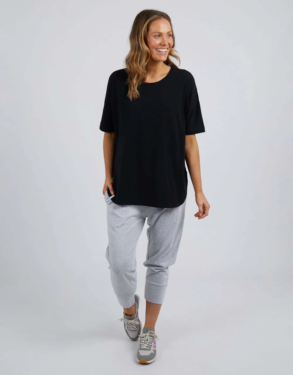 Elm Society Ss Tee Black sold by Shine On product image thumbnail 4