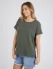 Foxwood Allison Tee Khaki sold by Shine On