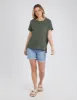 Foxwood Allison Tee Khaki sold by Shine On