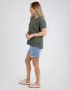 Foxwood Allison Tee Khaki sold by Shine On