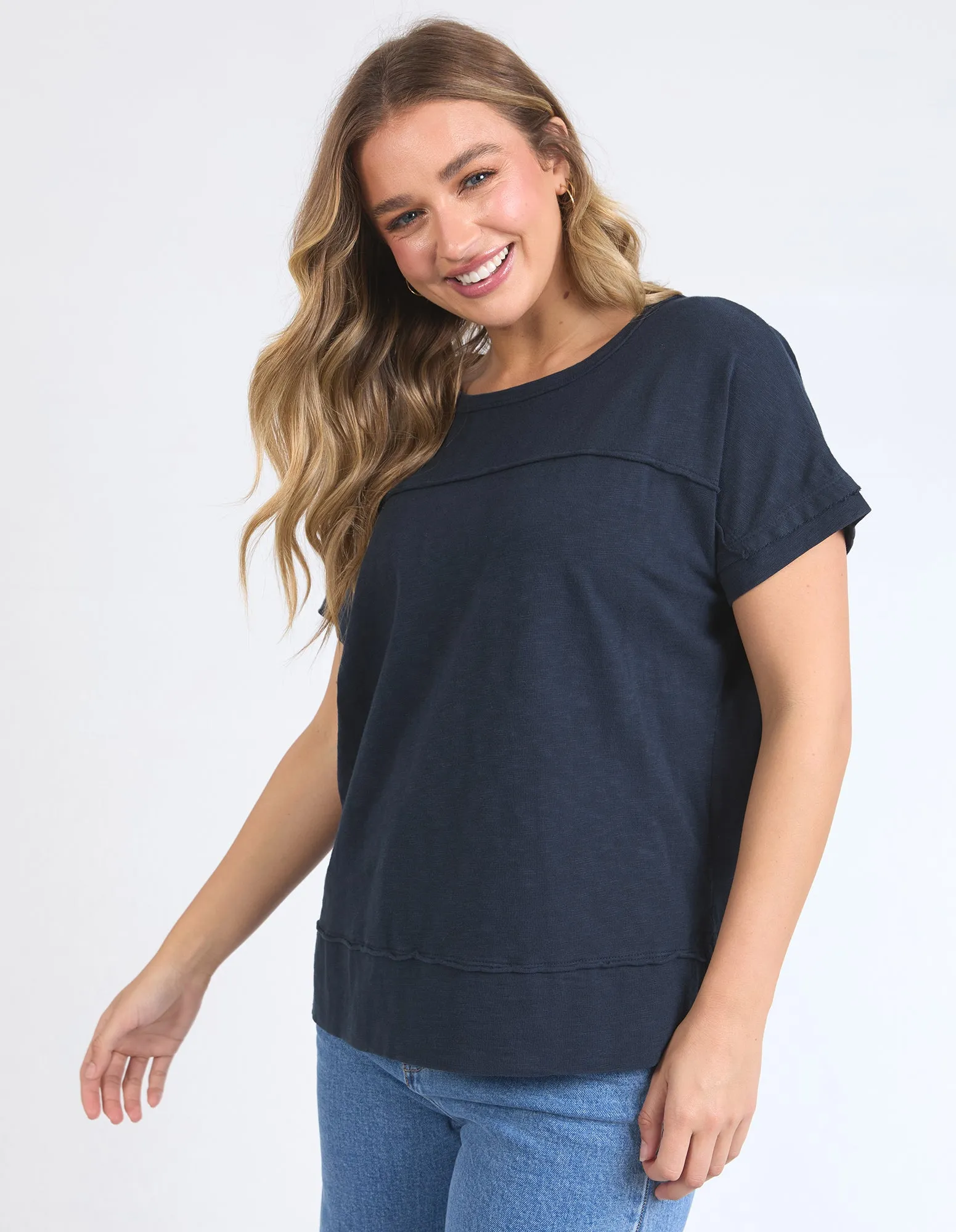Foxwood Allison Tee Navy sold by Shine On product image thumbnail 4