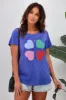 Elm Love Splash Tee Cobalt Blue sold by Shine On