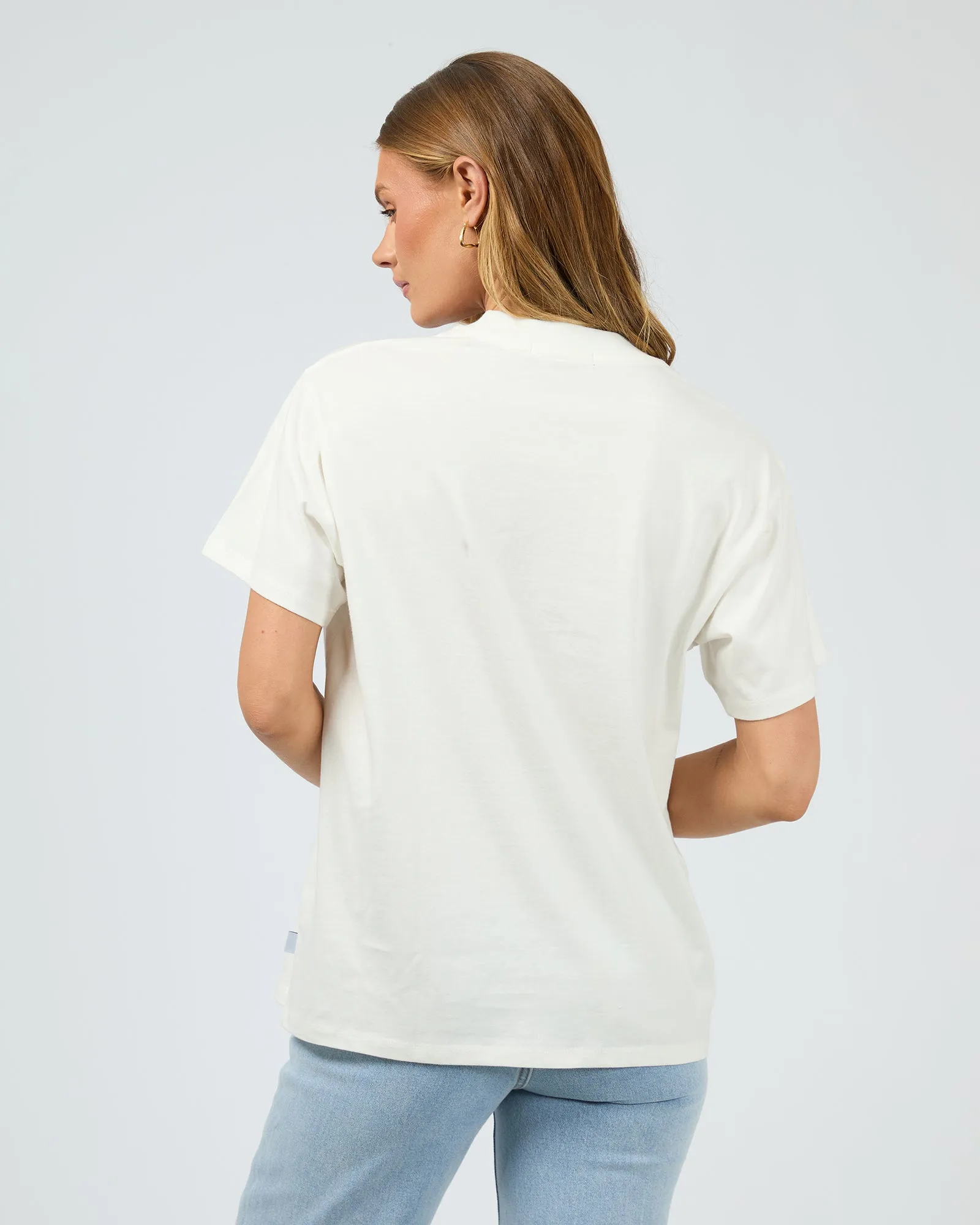All About Eve Wanderlust Oversized Tee Vintage White sold by Shine On product image thumbnail 5