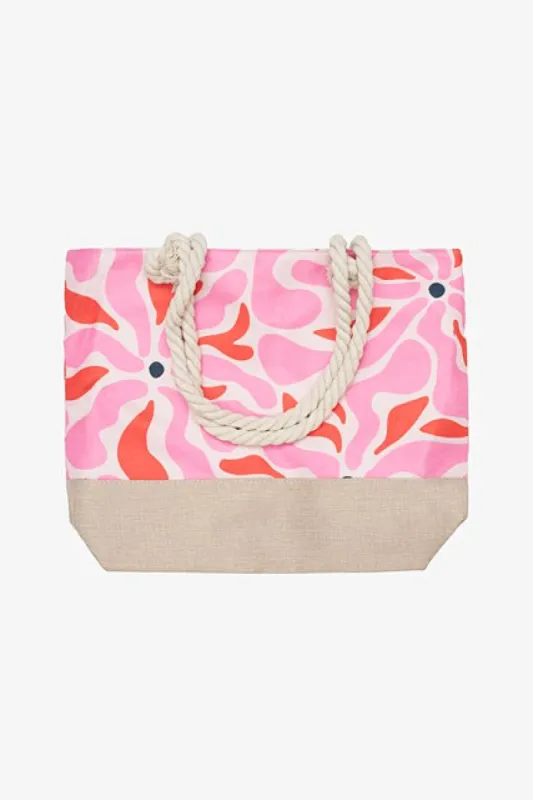 Antler Summer Tote Frangipani sold by Shine On