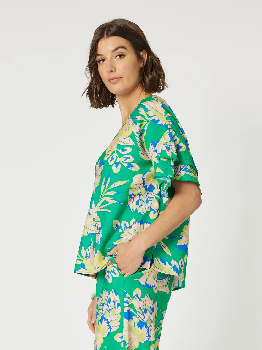 Clarity Oasis Top Green sold by Shine On product image thumbnail 4