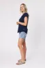Shine On Essentials V Tee Navy sold by Shine On