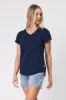 Shine On Essentials V Tee Navy sold by Shine On