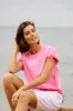 Betty Basics Sunny Tee Red/Pink Ric Rac sold by Shine On