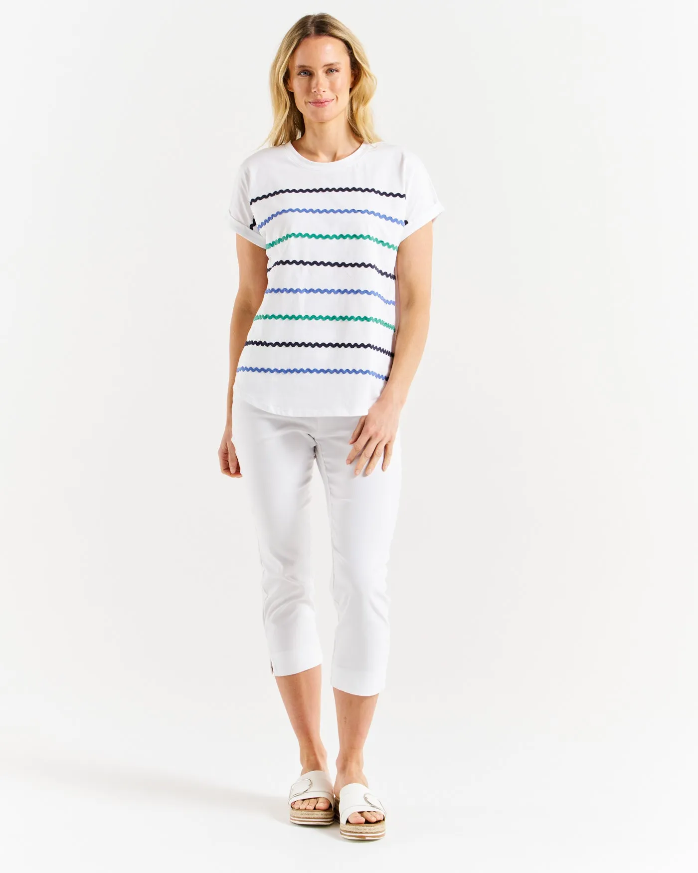 Betty Basics Sunny Tee Ocean Waves sold by Shine On product image thumbnail 3