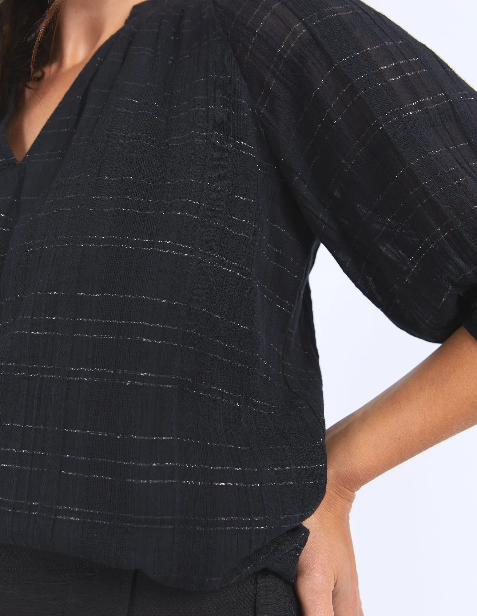 Elm Isabella Blouse Black sold by Shine On product image thumbnail 2