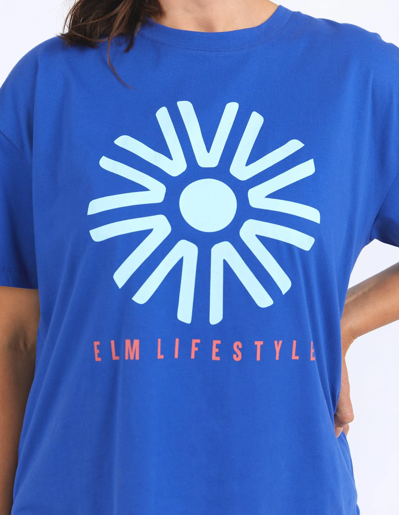 Elm Sun Dial Tee Royal Blue sold by Shine On product image thumbnail 4