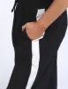Elm Frances Stripe Pant Black Marshmellow Stripe sold by Shine On