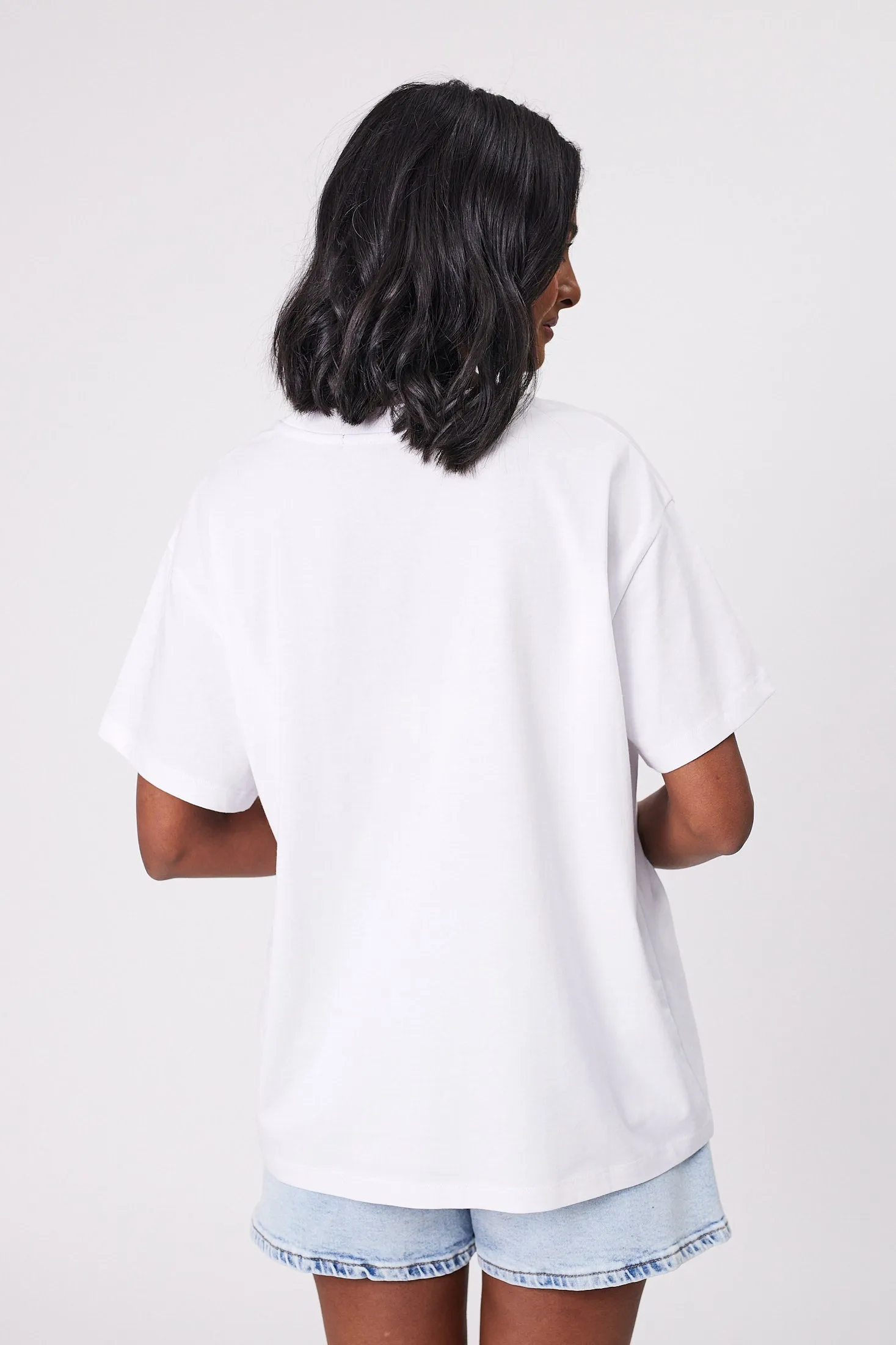 Shine On Label Floral Fantasy Tee White sold by Shine On product image thumbnail 5