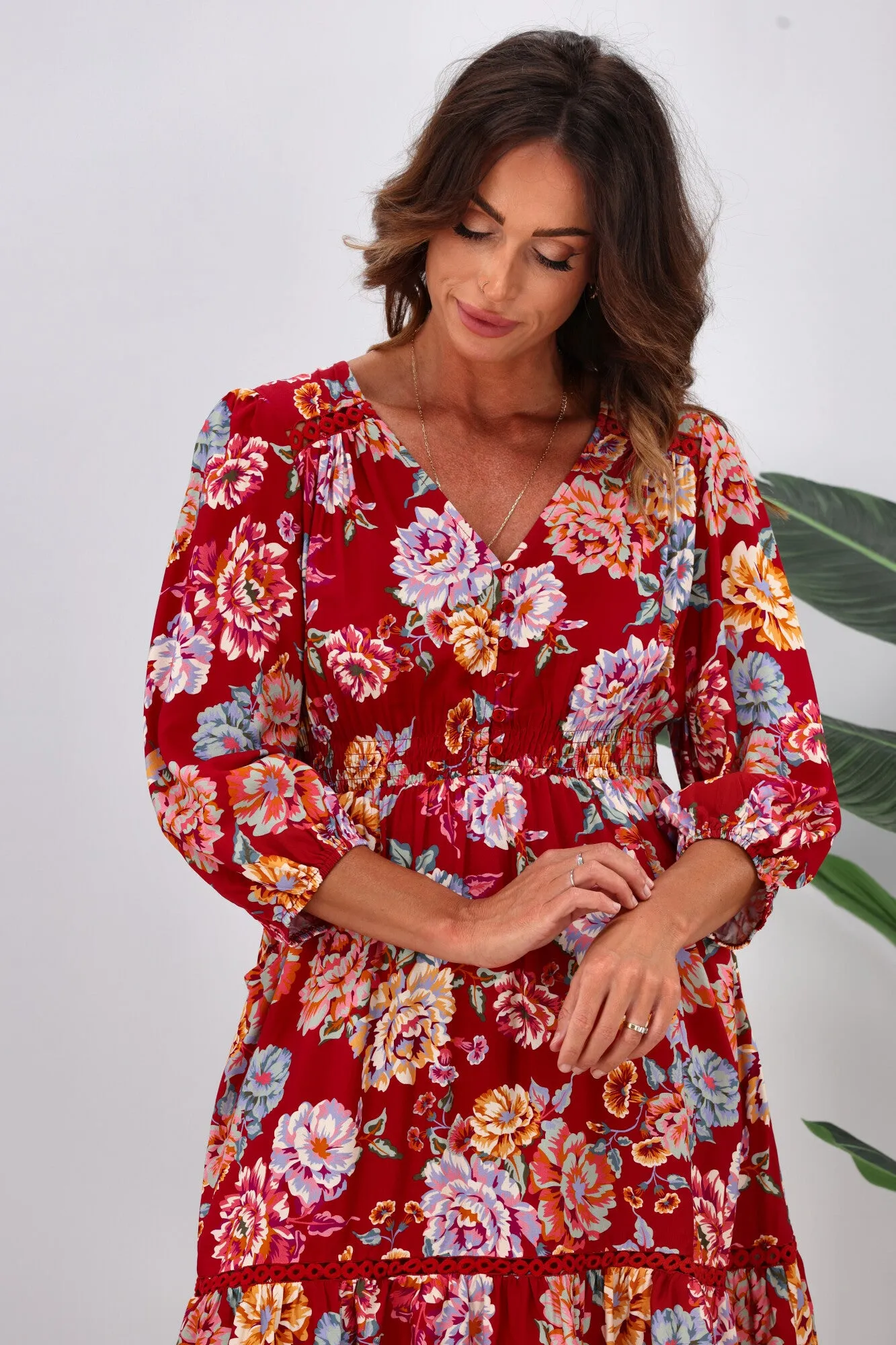 Dreamcatcher Kelly Mini Dress Pink Floral sold by Shine On product image thumbnail 2