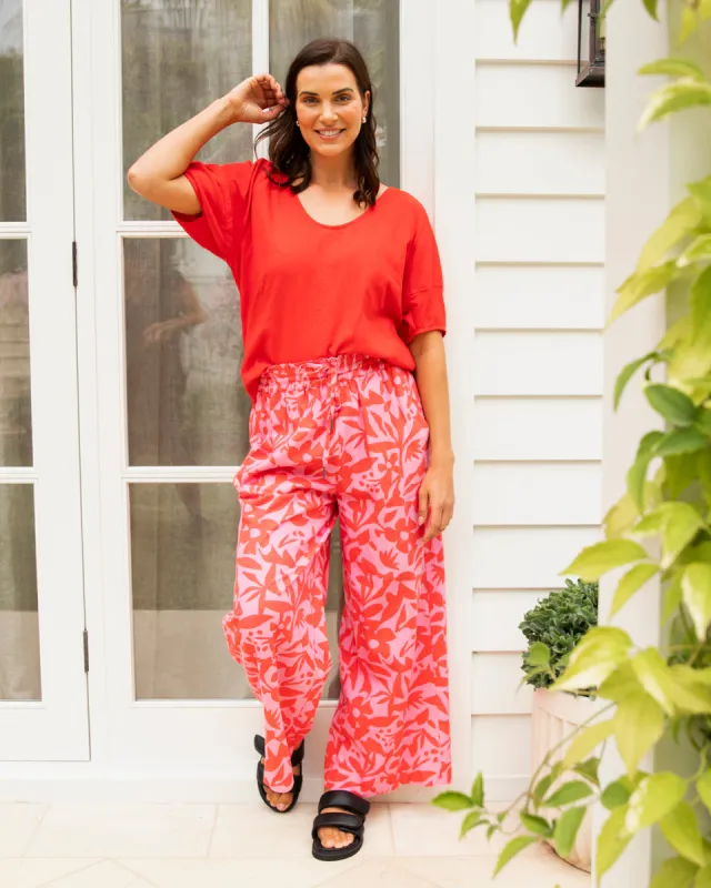 Elm Sunset Hour Pant Sunset Hour Print sold by Shine On