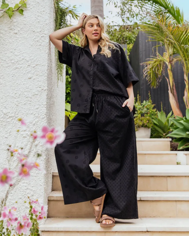 Elm Clementine Pant Black sold by Shine On