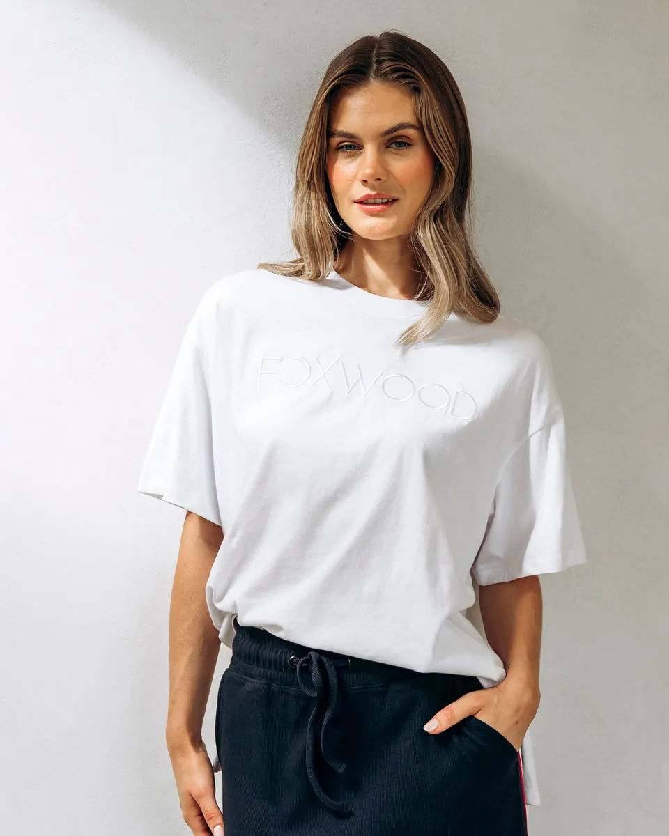 Foxwood Simplified Tee White sold by Shine On product image thumbnail 2