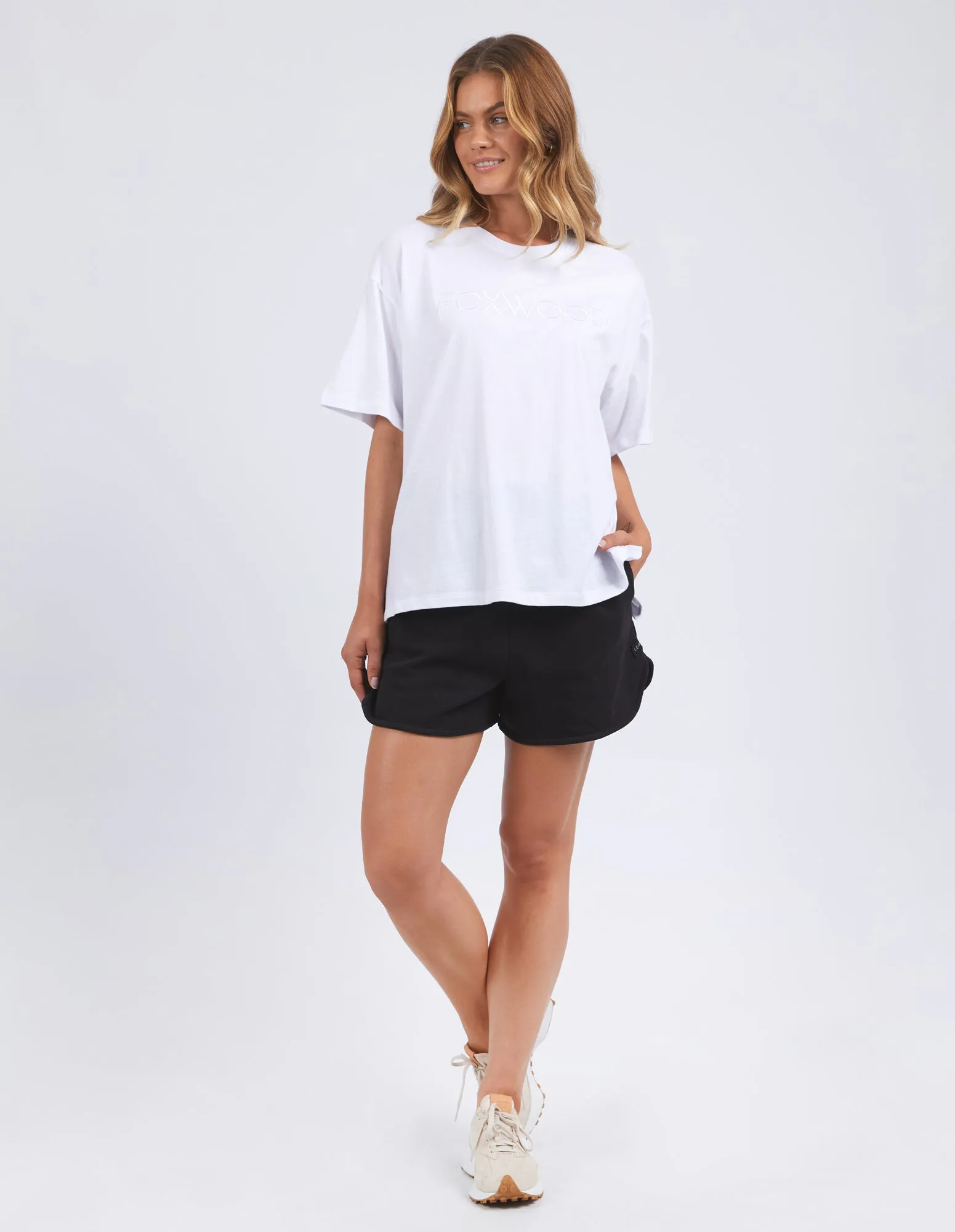 Foxwood Simplified Tee White sold by Shine On product image thumbnail 5