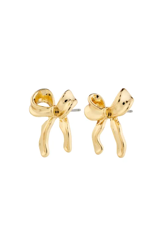 Pilgrim Cassian Recycled Earrings - Gold Plated sold by Shine On