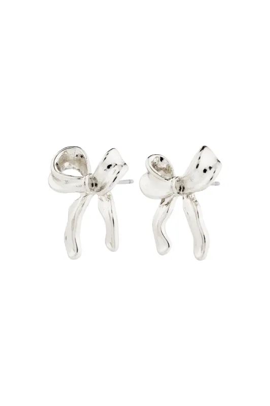 Pilgrim Cassian Recycled Earrings - Silver Plated sold by Shine On