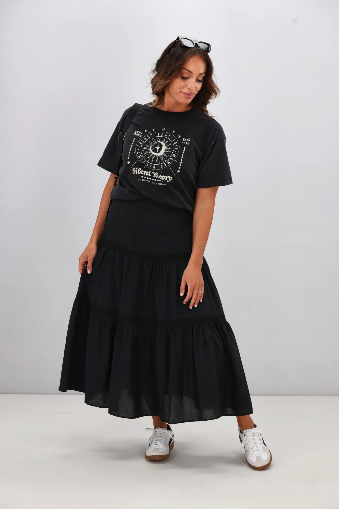 Sunday Boho Ebony Skirt Black sold by Shine On product image thumbnail 3