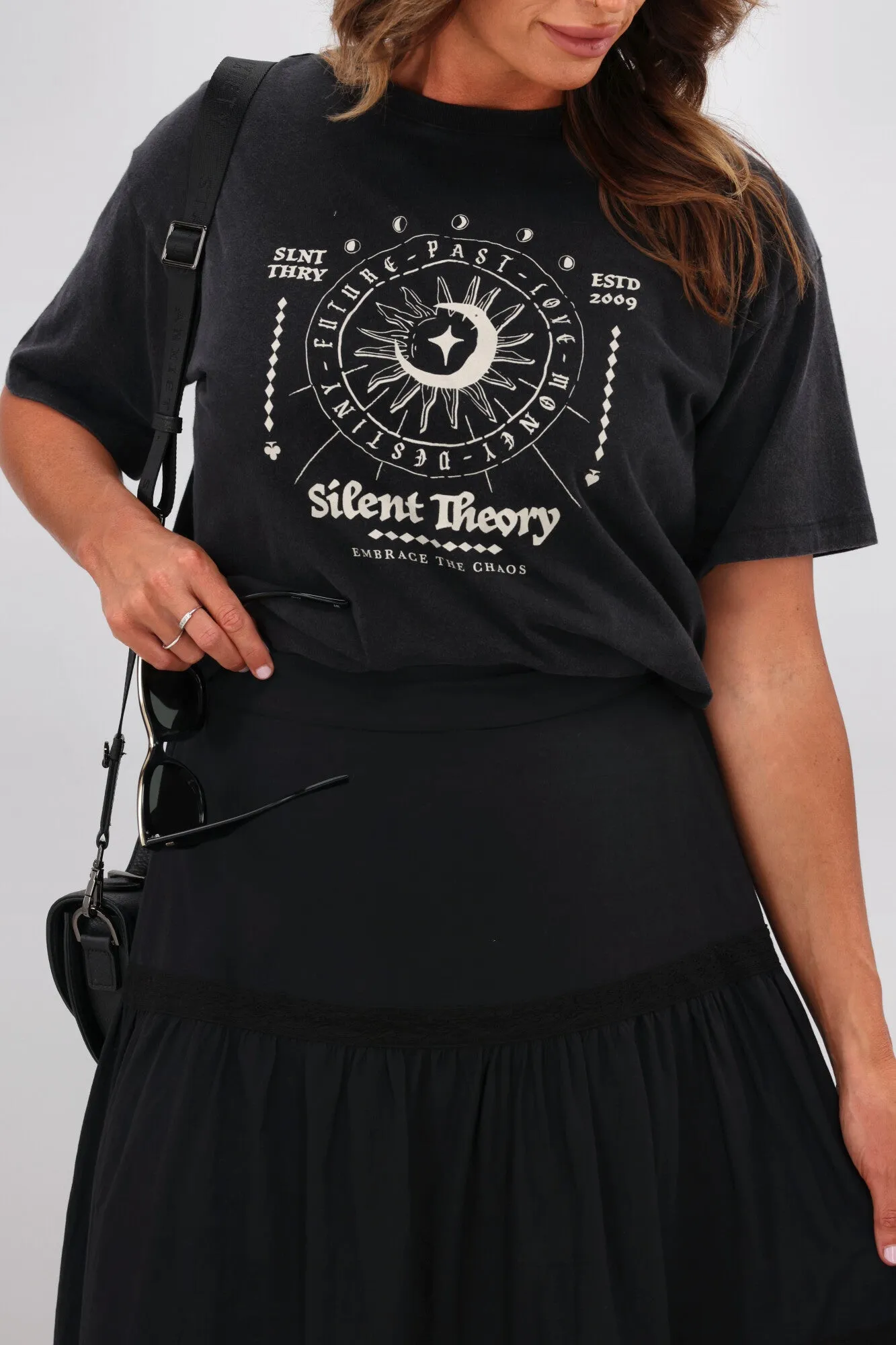 Sunday Boho Ebony Skirt Black sold by Shine On product image thumbnail 4