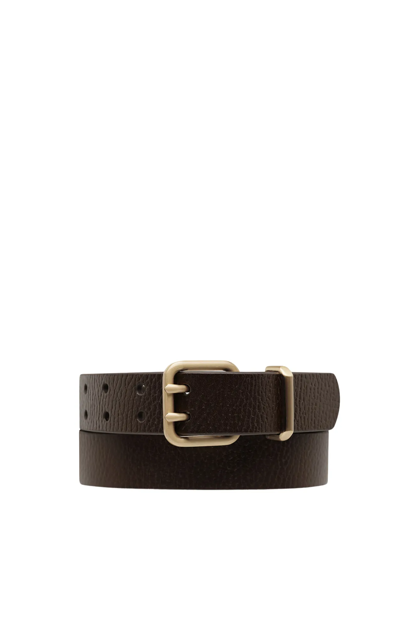 Status Anxiety Barely Moving Belt Chocolate Gold sold by Shine On product image thumbnail 2
