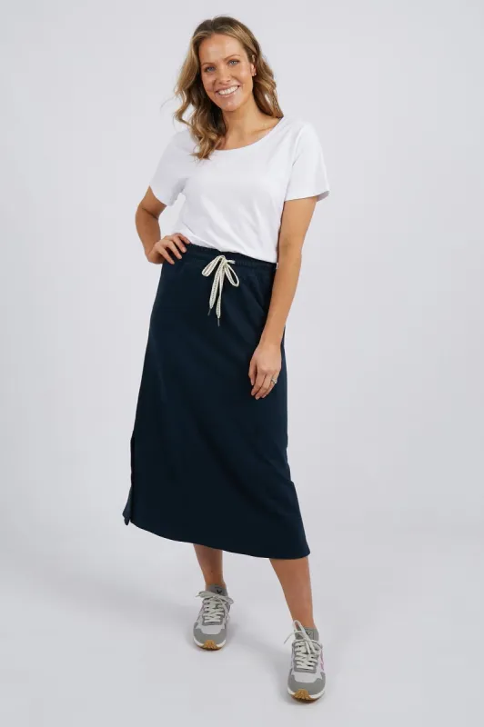 Elm Travel Skirt Navy sold by Shine On