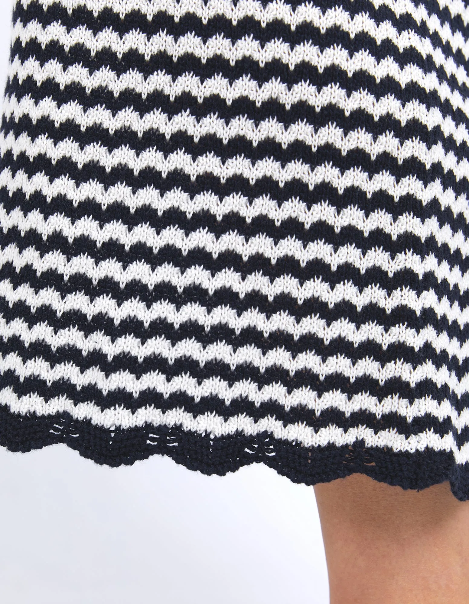 Elm Rosie Stripe Skirt Navy/White sold by Shine On product image thumbnail 5