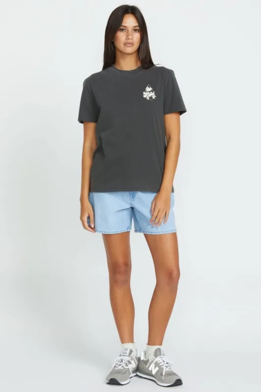 Volcom Lock It Up Tee Vintage Black sold by Shine On