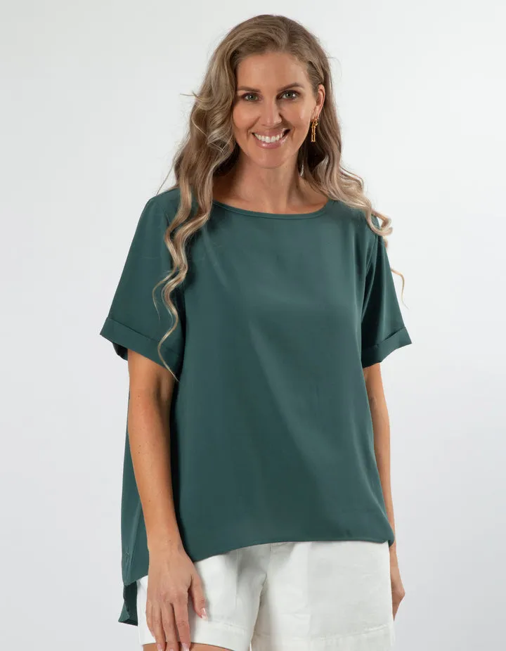 Stella + Gemma Evette Blouse Teal sold by Shine On