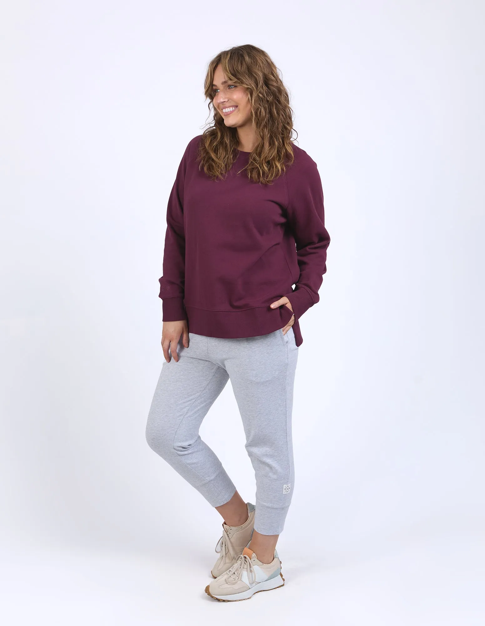 Elm Melbourne Crew Merlot sold by Shine On product image thumbnail 4