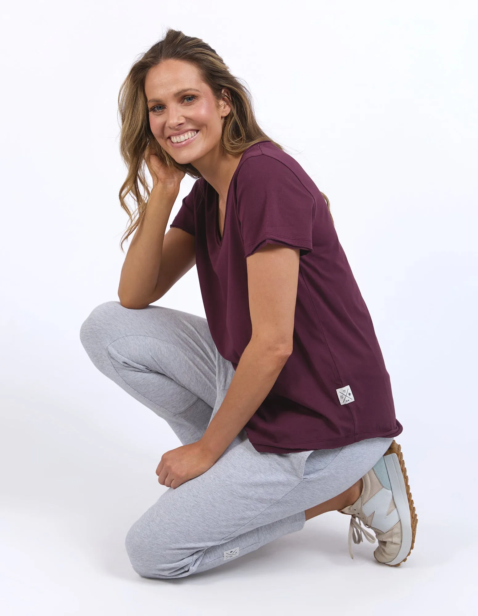 Elm Pima Vee Tee Merlot sold by Shine On product image thumbnail 4