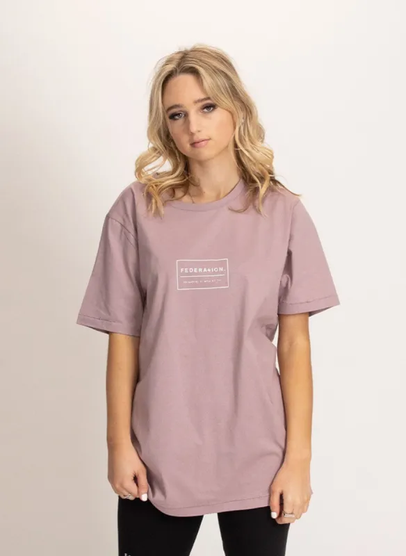 Federation Staple Tee For You Bruised sold by Shine On