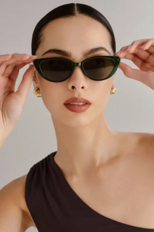 Aire Amalthea Sunglasses Green sold by Shine On