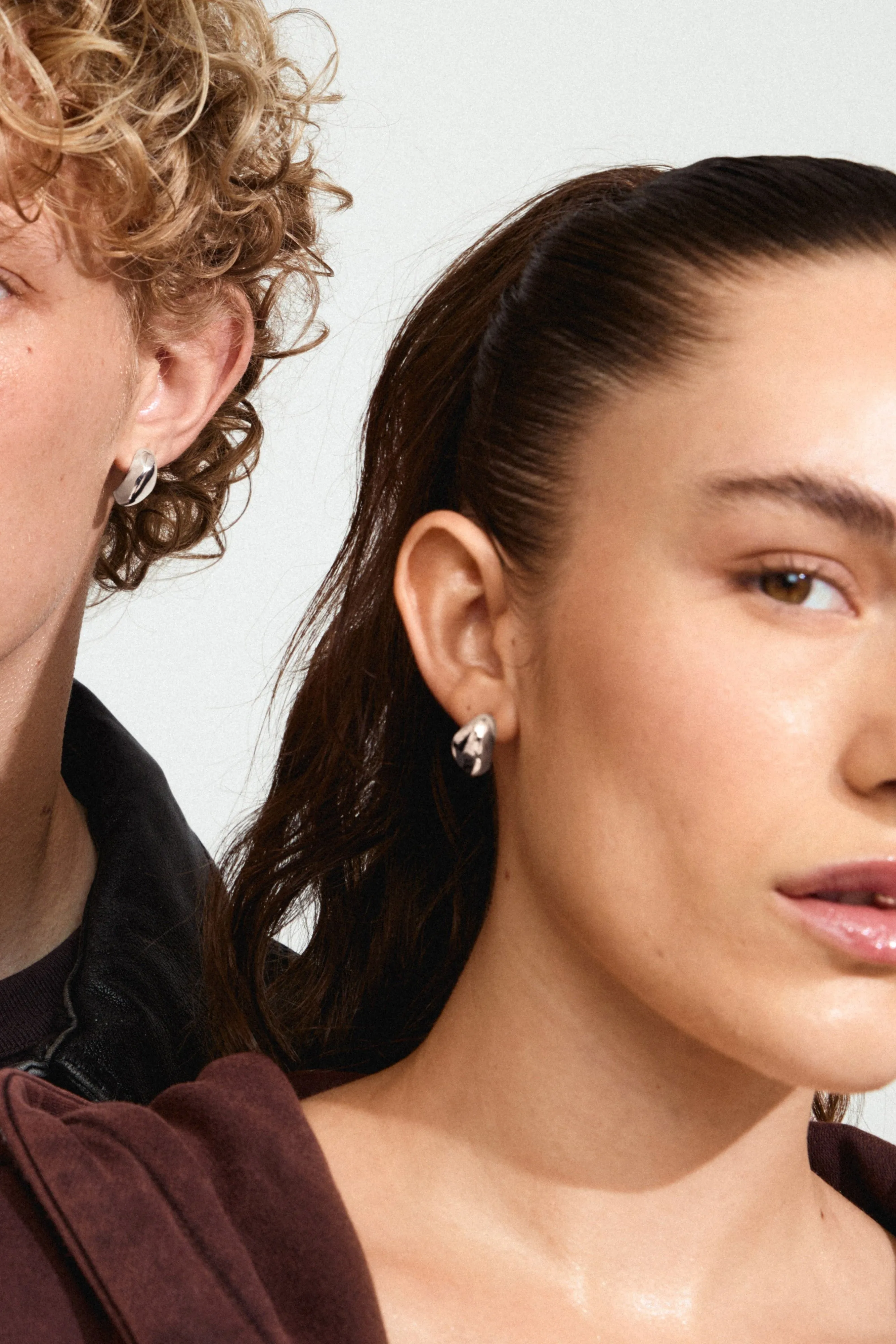 Pilgrim Dune Recycled Earrings Silver sold by Shine On product image thumbnail 2