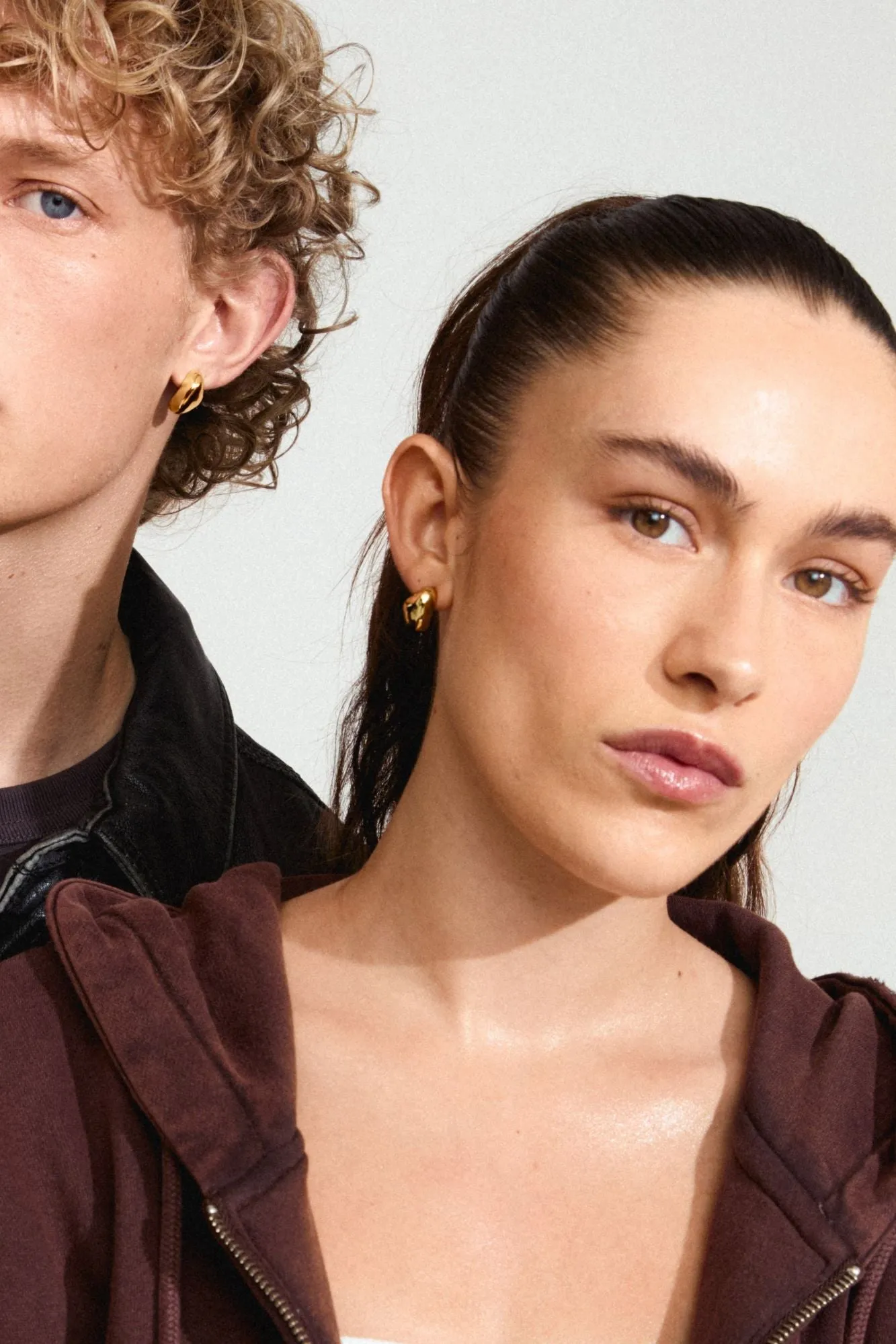 Pilgrim Dune Recycled Earrings Gold sold by Shine On product image thumbnail 2