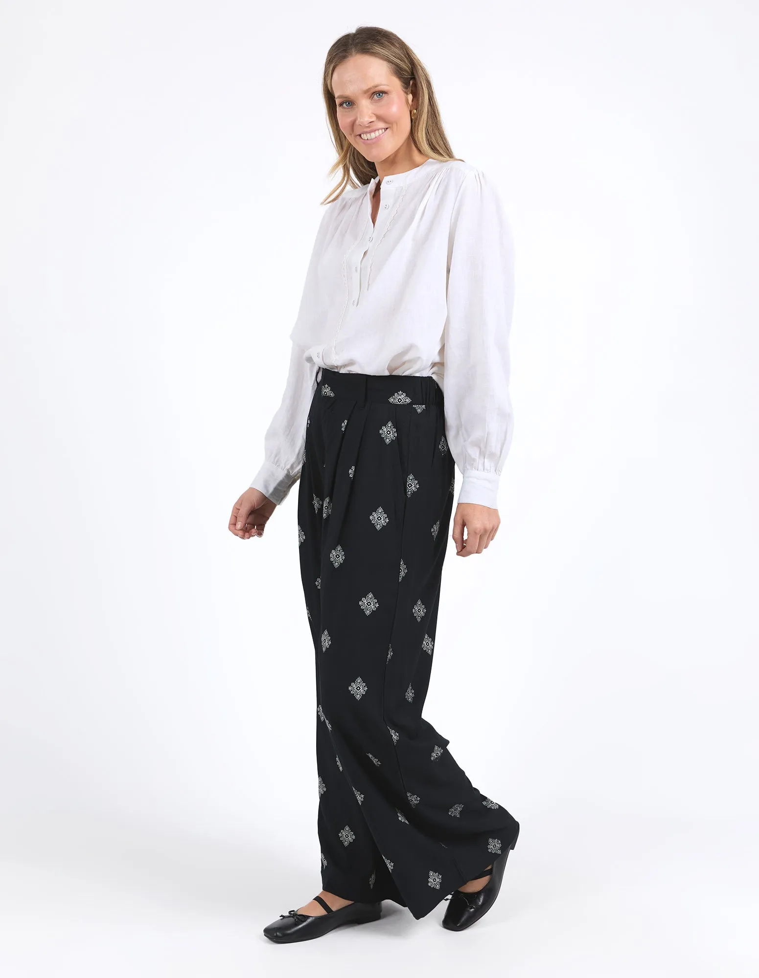 Elm Georgina Print Pant Georgina Pant sold by Shine On product image thumbnail 4